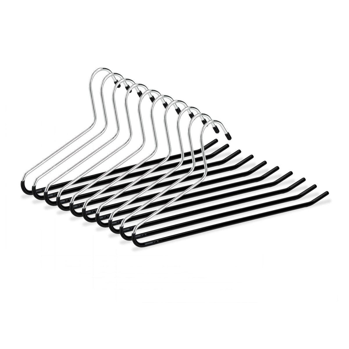 Life's Green® Broekhanger zwart - kledingbeugel 18 cm - 50 Stuks