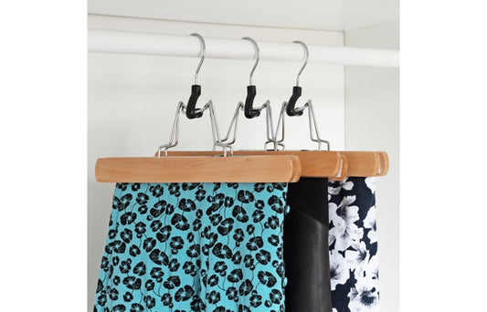 Rokhangers naturel gelakt hout