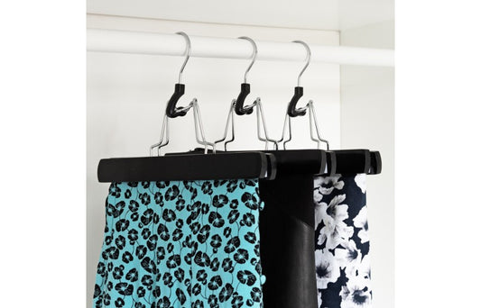 Rokhangers Zwart Gelakt Hout