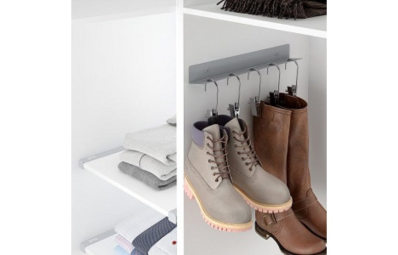 Laarzenhouder met 5 hakenklemmen