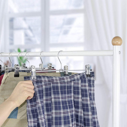 Life's Green® Broekhanger met knijpers – Kleerhangers - Metaal – 100 stuks