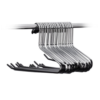 Life's Green® Broekhanger zwart - kledingbeugel 18 cm - 100 Stuks