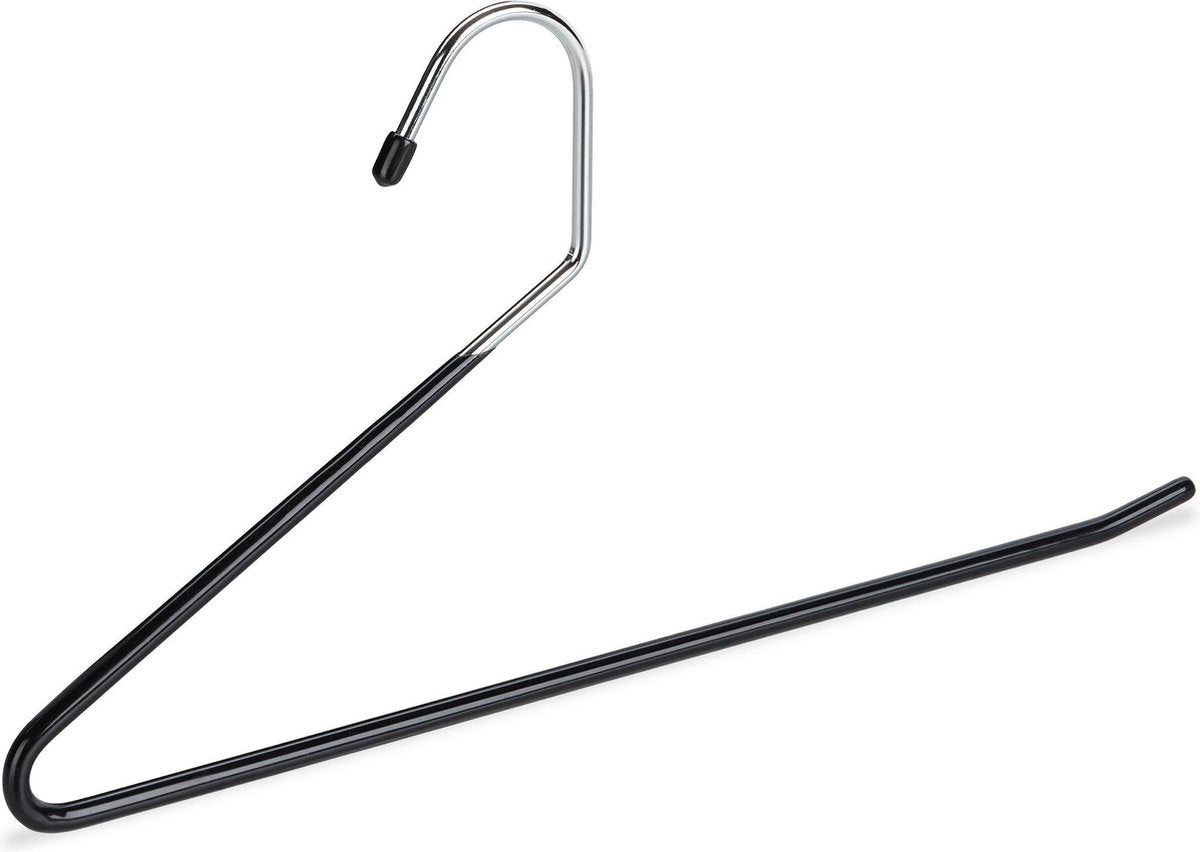 Life's Green® Broekhanger zwart - kledingbeugel 18 cm - 10 Stuks