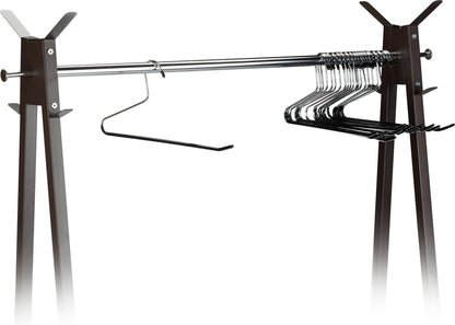 Life's Green® Broekhanger zwart - kledingbeugel 18 cm - 10 Stuks