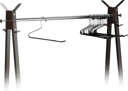 Life's Green® Broekhanger zwart - kledingbeugel 18 cm - 100 Stuks